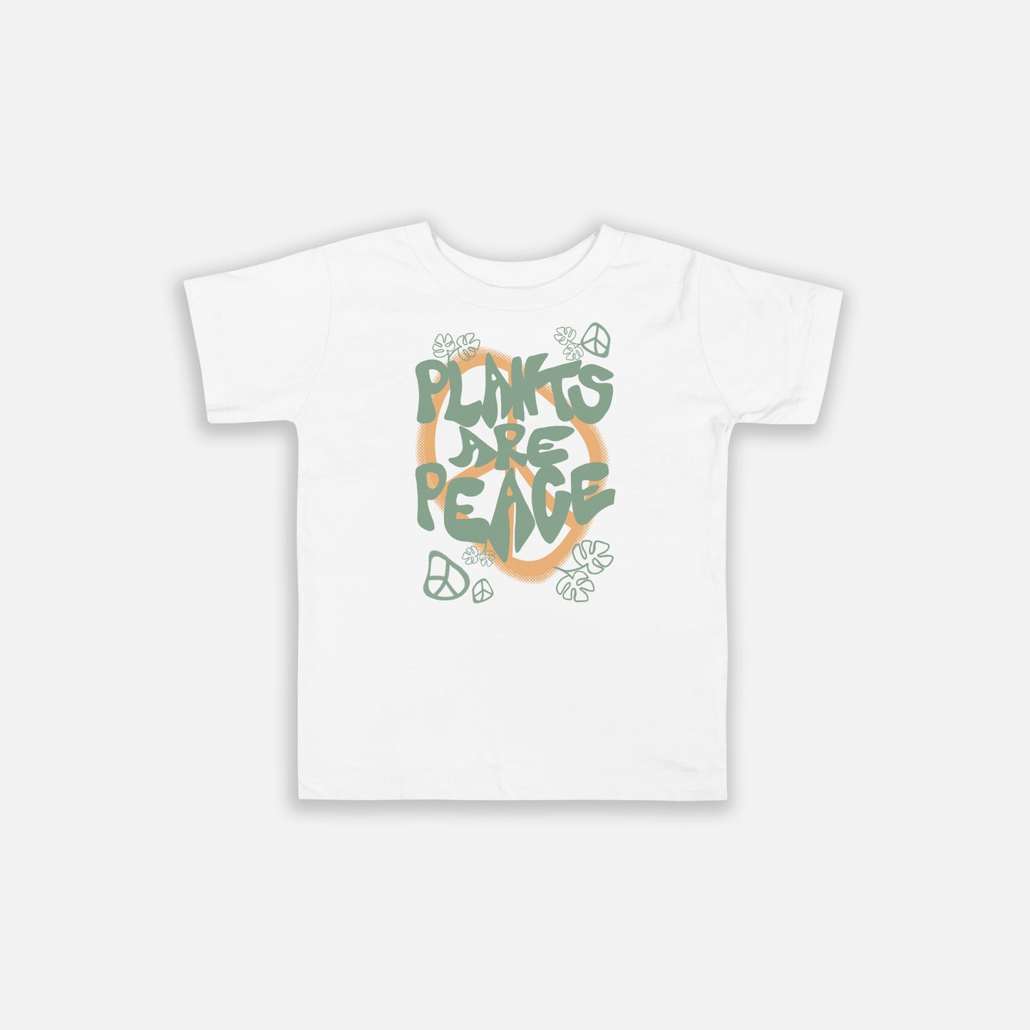 Plants Are Peace toddler tee
