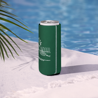 Grass is Greener koozie