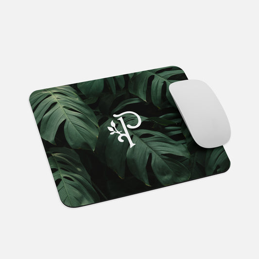 P Logo mouse pad