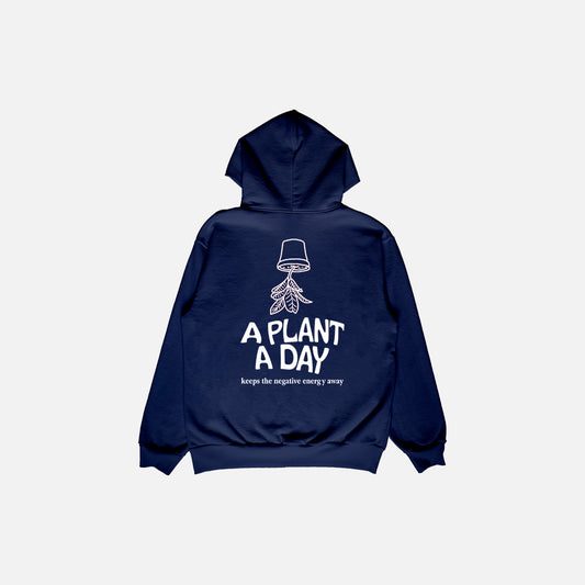 a plant a day zip up hoodie