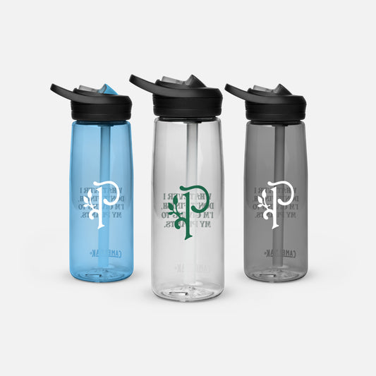 P Logo Human Watering Bottle